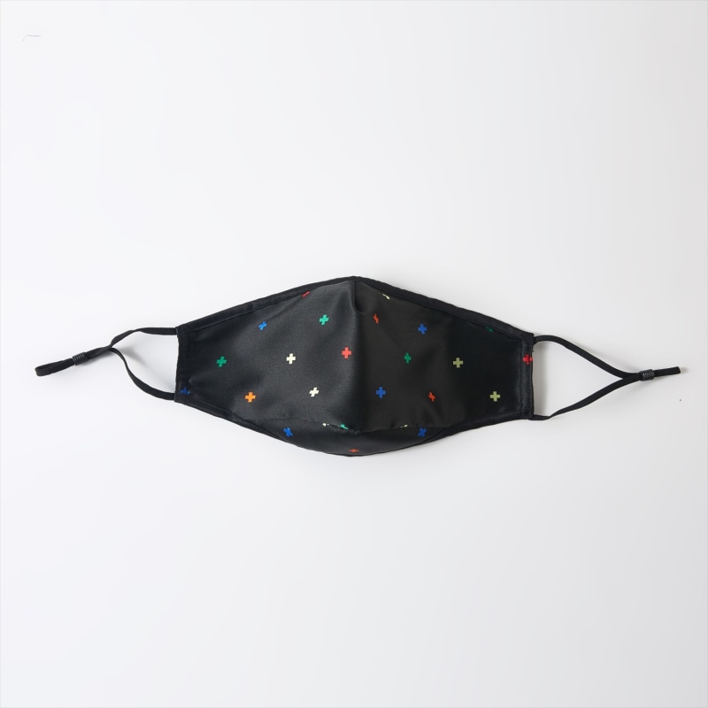 Thumbnail of Starry Night Triple Layer Silk Blend Mulberry Unisex Face Mask, Set Of Three image