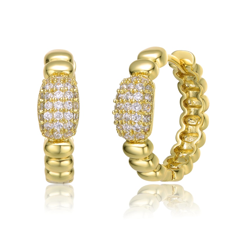 Rachel glauber hoop earrings outlet