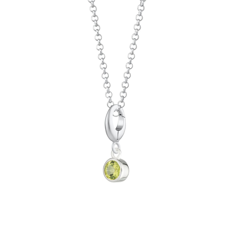 Sterling silver August necklace Sterling silver August necklace