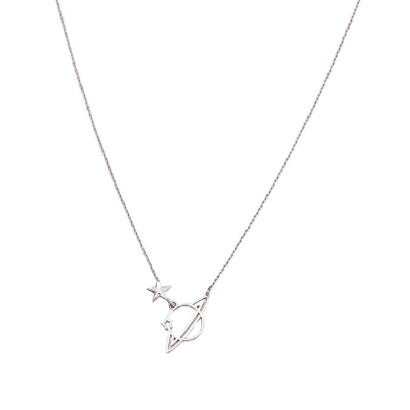 Saturn Sterling Silver Pendant Saturn Sterling Silver Pendant