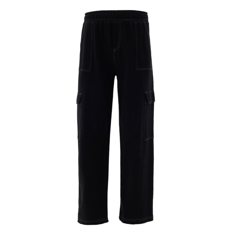 Thumbnail of Stiched Cargo Pants - Black image