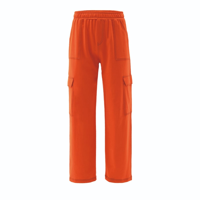 Thumbnail of Stiched Cargo Pants - Yellow & Orange image