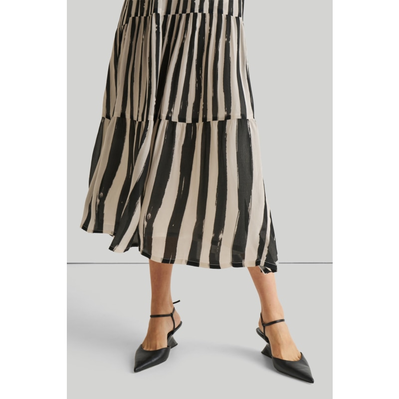 Strappy Tiered Maxi Dress