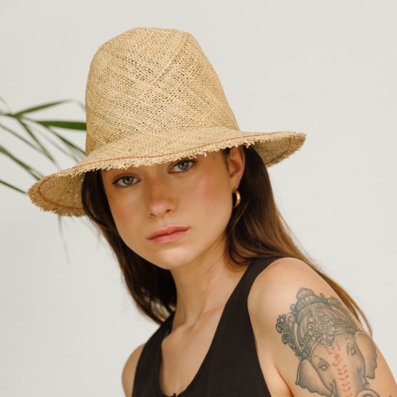 Thumbnail of Straw Hand Crafted Summer Hat image