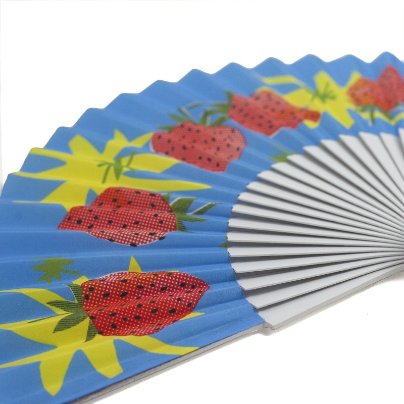 Thumbnail of Strawberry Splash Hand Fan image