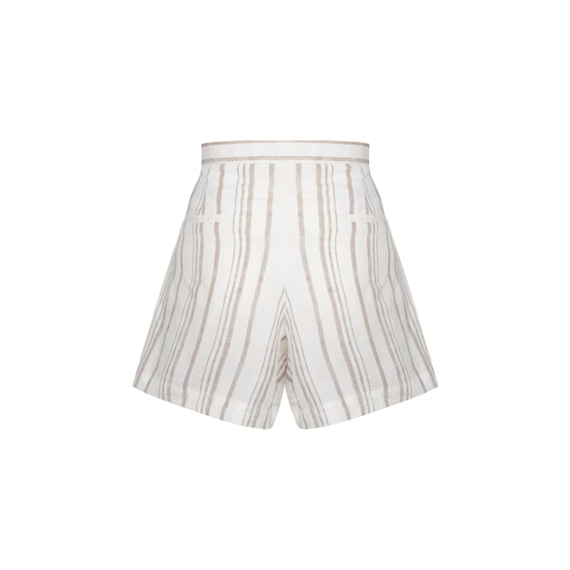 Thumbnail of Stripe Linen Shorts image