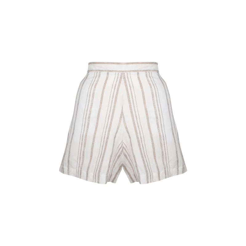 Thumbnail of Stripe Linen Shorts image