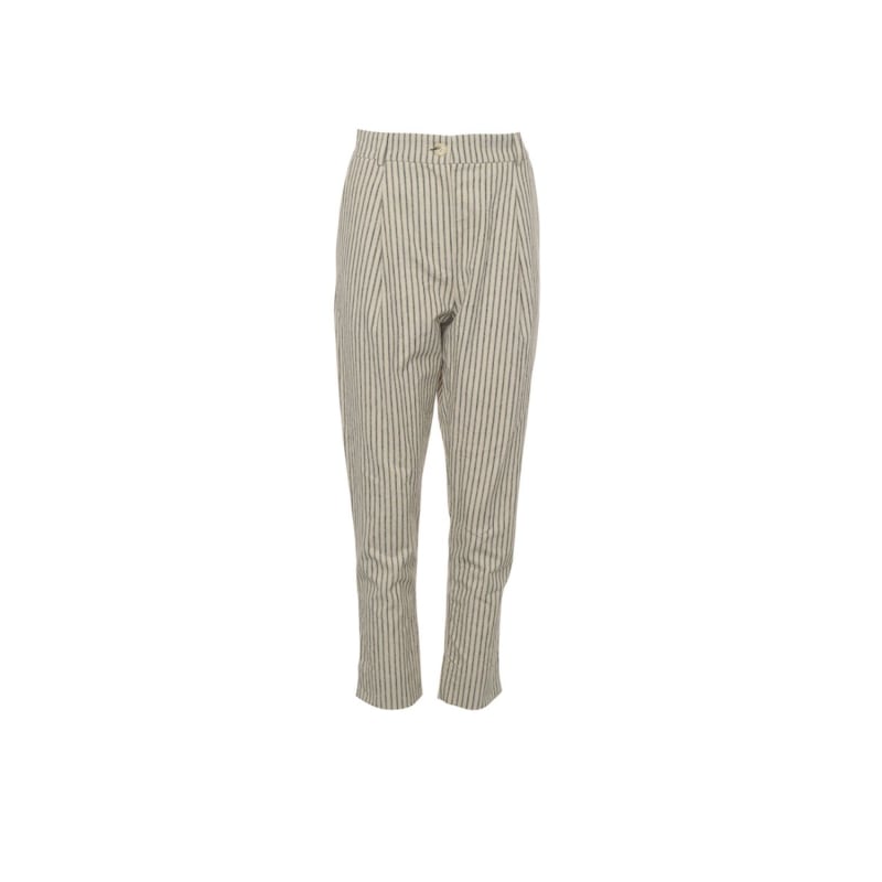 Thumbnail of Striped Summer Trousers – Drape image