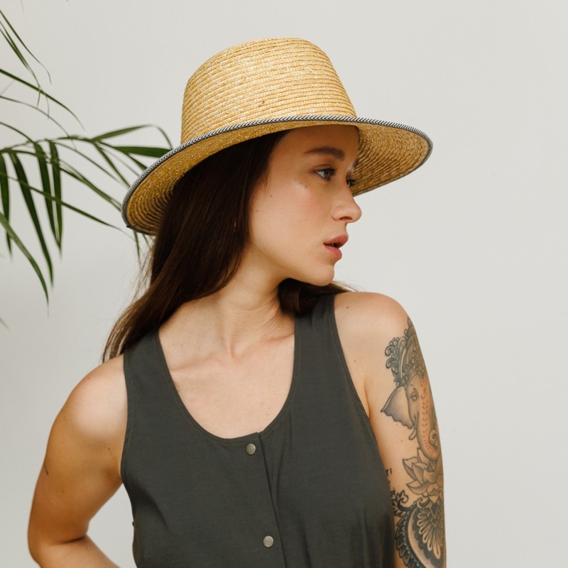 Stylish Boho Sun Hat Justine Hats Wolf Badger