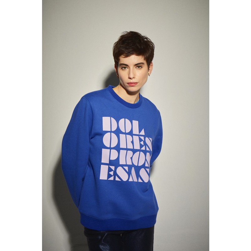 Electric blue sweatshirt 2025