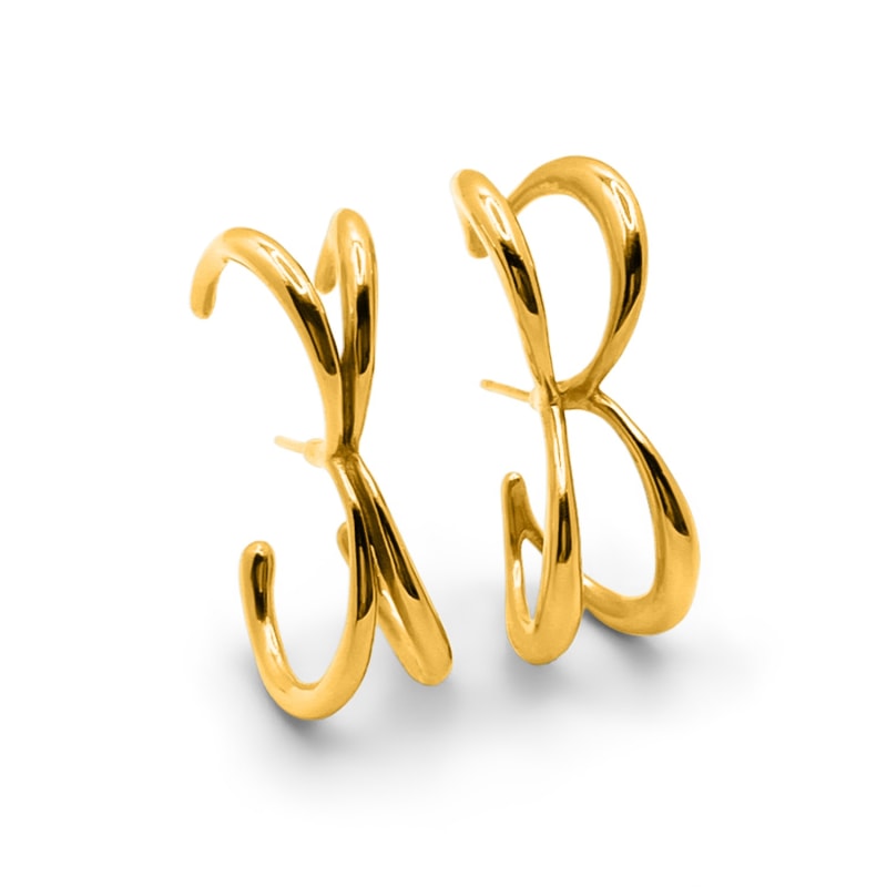 Thumbnail of Suha Earrings - Gold image