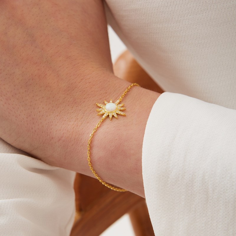 Sterling silver and opal bracelet new arrivals