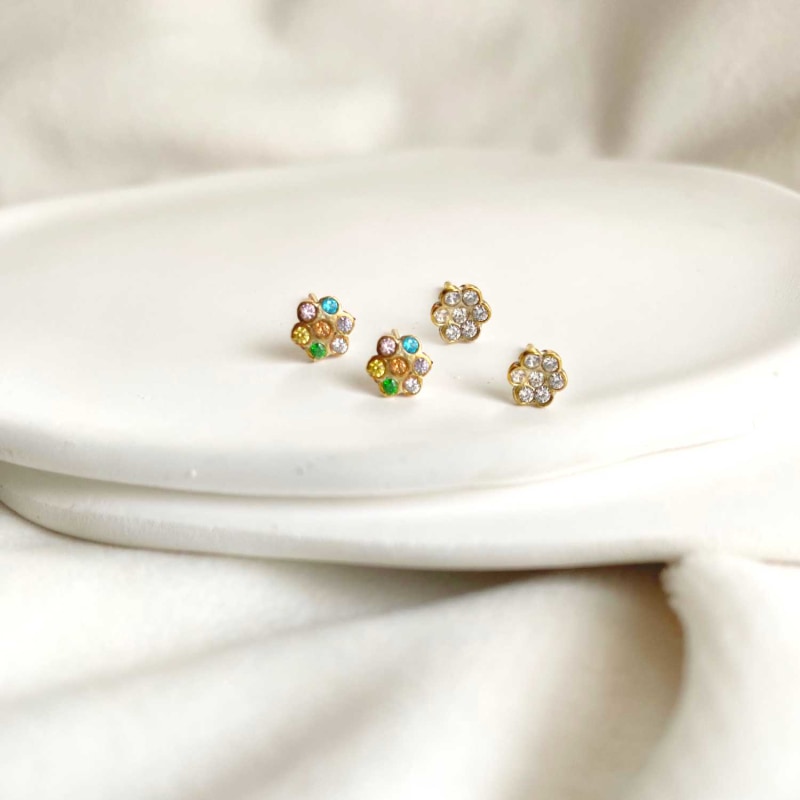 Sundance Diamond Threader Earrings by Lily Flo Jewellery