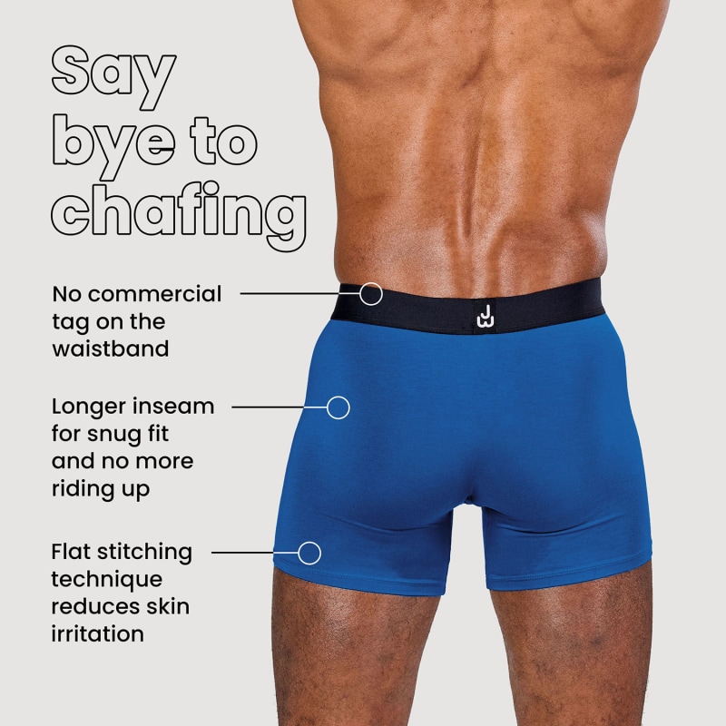 Thumbnail of Super Soft Boxer Briefs With Pouch - Anti-Chafe & No Ride Up Design - Nine Pack - Surprise Me image