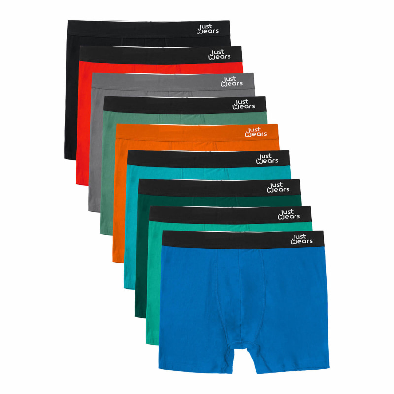 Thumbnail of Super Soft Boxer Briefs With Pouch - Anti-Chafe & No Ride Up Design - Nine Pack - Surprise Me image