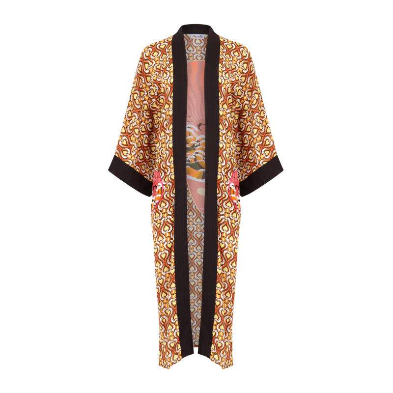 Thumbnail of Surfrider Sunset Kimono image