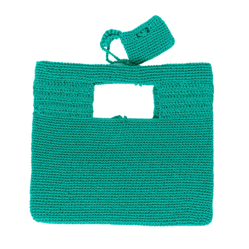 Thumbnail of Santorini Crochet Bag In Green image