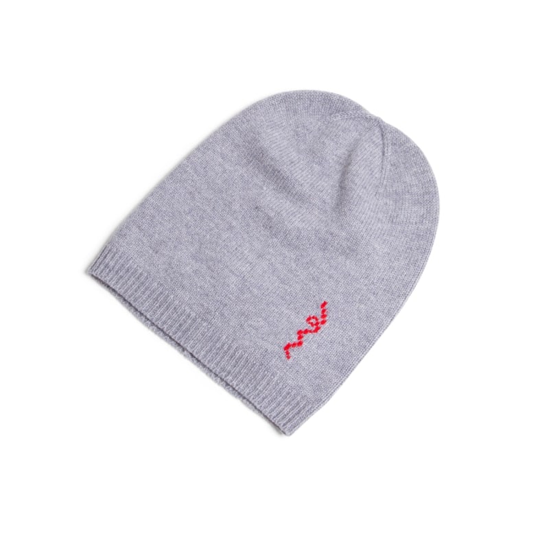 Thumbnail of Ethical Cashmere Beanie Grey image