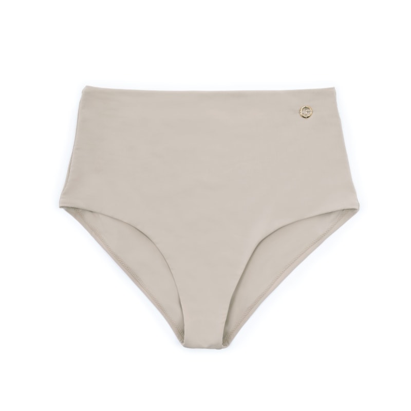 Thumbnail of Uluwatu High Waist Bikini Bottom In Sand image