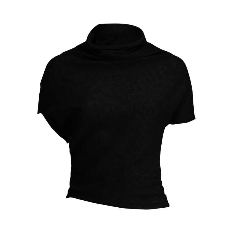 Thumbnail of Sweater Asymmetry Top - Black image