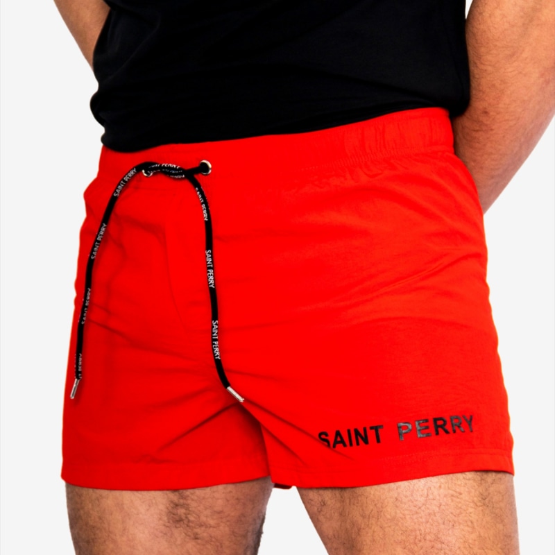 Thumbnail of Swim Shorts – Red image