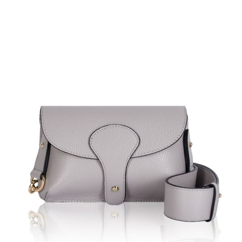 Thumbnail of Luca Small Crossbody Bag In Light Grey image