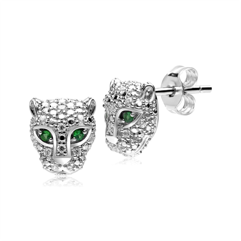 Cheetah earrings deals