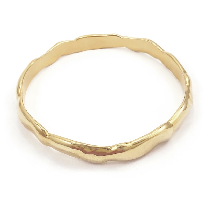 Thumbnail of Wavi Bangle Gold image