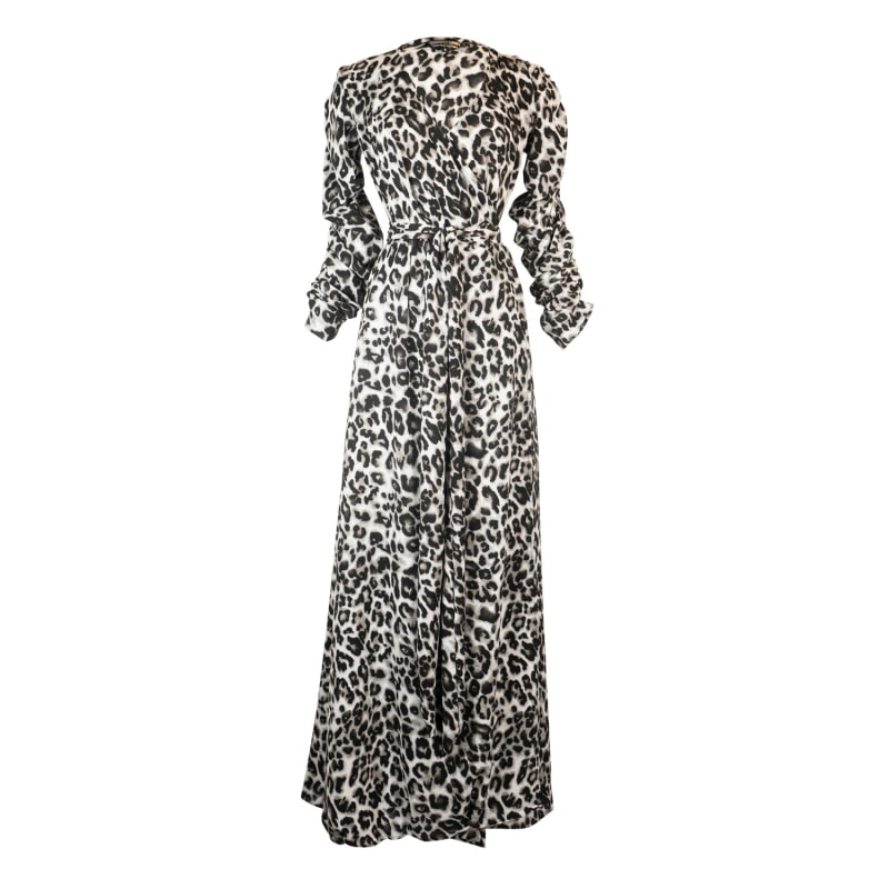 Thumbnail of Snow Leopard Wrap Dress image