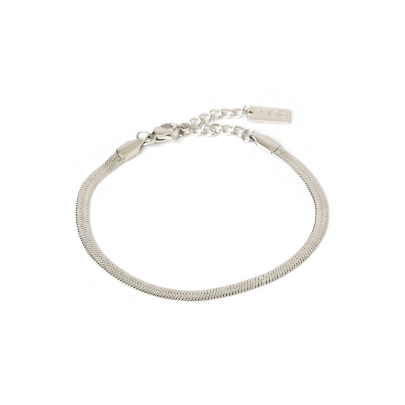 Thumbnail of Sylvia Silver Snake Chain Bracelet image