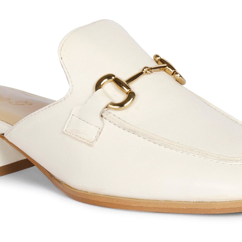 Off white for walking mules top