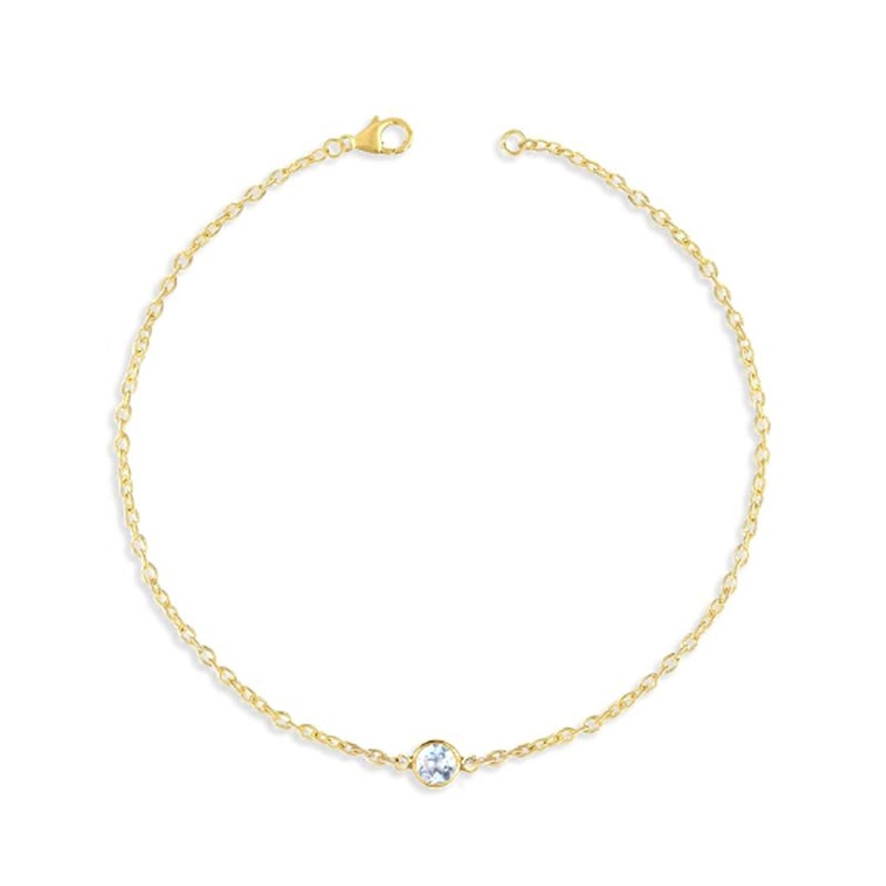 Solitaire diamond bracelet hotsell