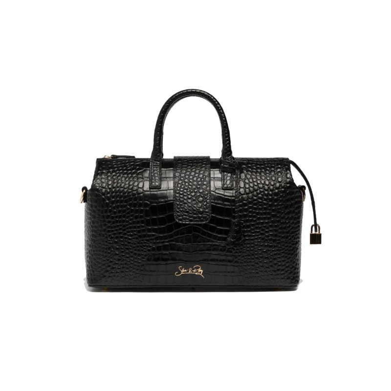 Black Executive Leather Bag