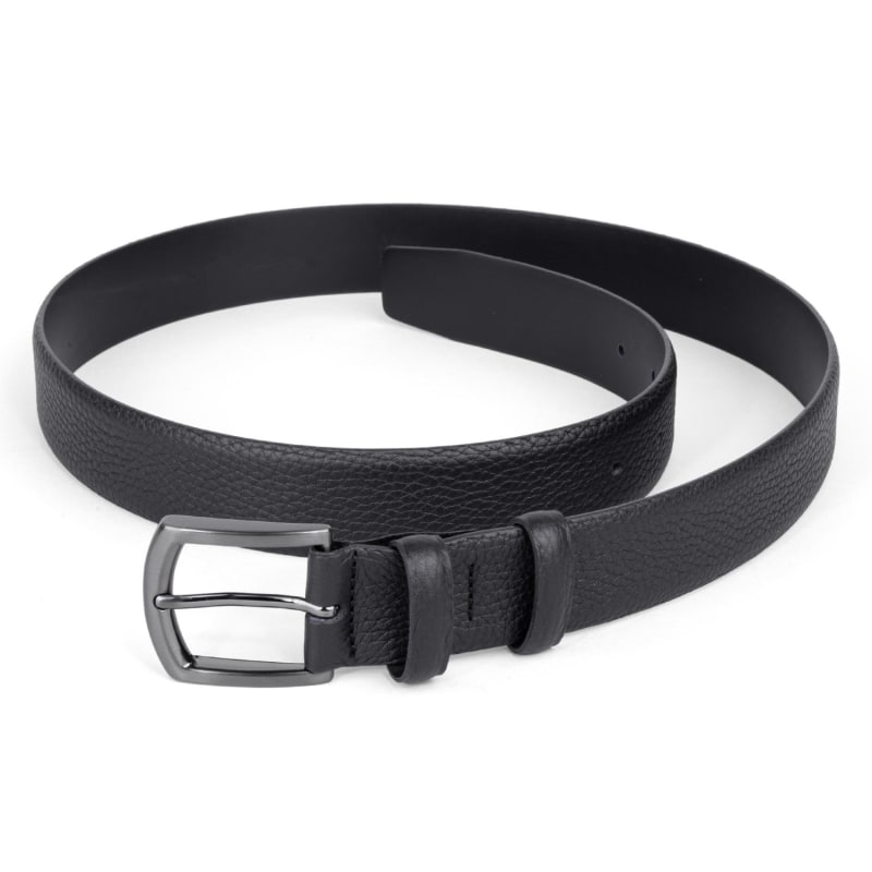 ICHI Rudo Leather Belt Black - The Art of Home