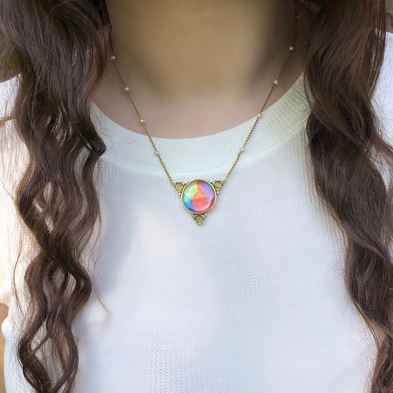 Thumbnail of Sprinkle Of Color Necklace image