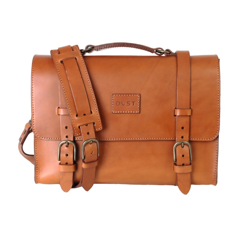 Thumbnail of Leather Briefcase In Vintage Brown image