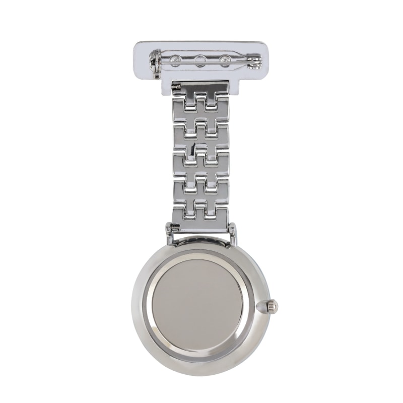 Thumbnail of Annie Apple Navy/Silver Chain Link Nurse Fob Watch image