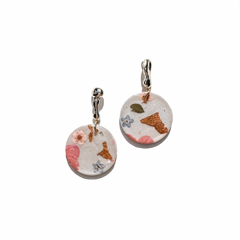 Thumbnail of Dried Blossom Earrings image