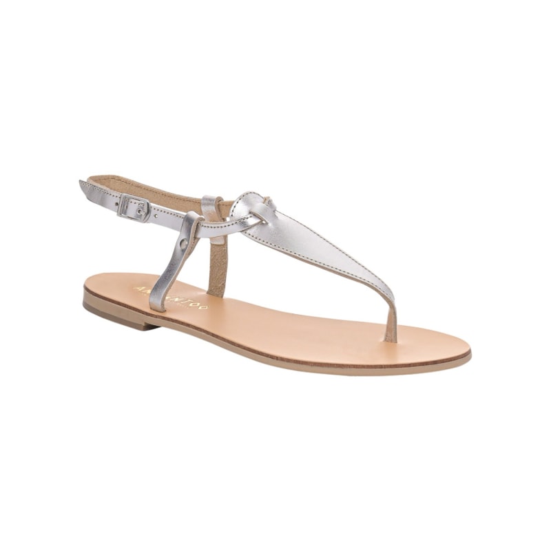 Thumbnail of T-Strap Sandals Calypso Silver image