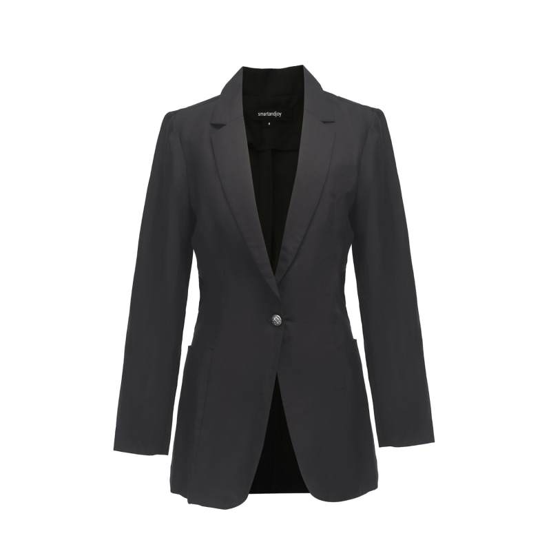 Black tailored jacket womens outlet