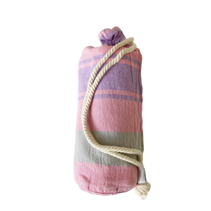 Thumbnail of Talia Hammam Towel - Light Pink / Lilac image