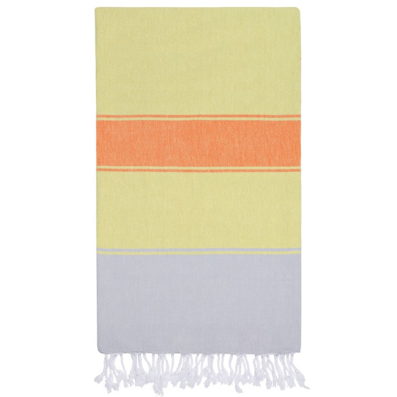 Thumbnail of Talia Hammam Towel - Clover / Bubblegum image