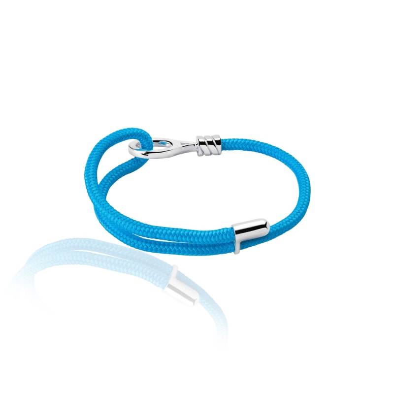 Thumbnail of Tane Tennis Racquet Blue Cord Bracelet image
