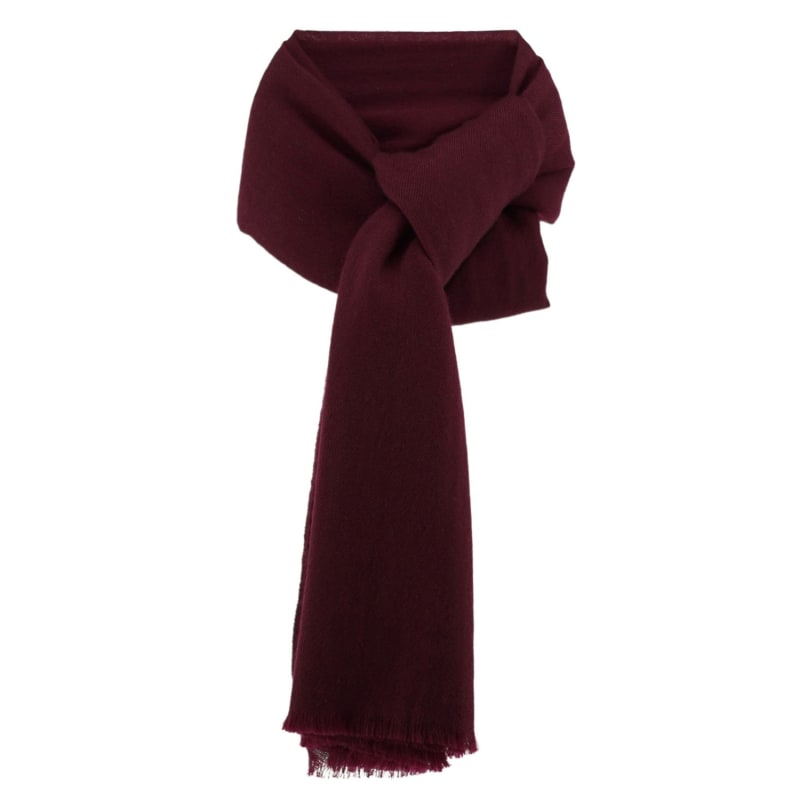 Maroon on sale cashmere scarf