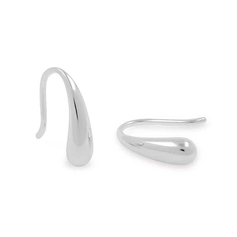 Thumbnail of Silver Teardrop Earrings image