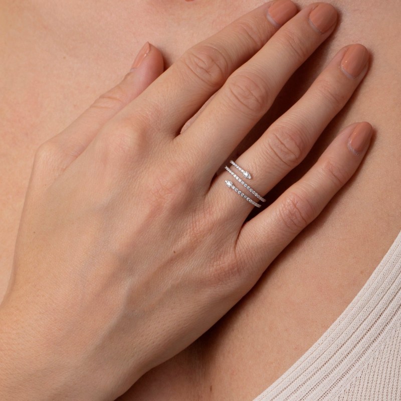 Teardrop platinum engagement ring deals