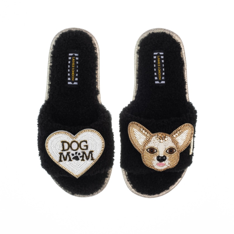 Chihuahua Slippers - Black Chihuahua Slippers - Black