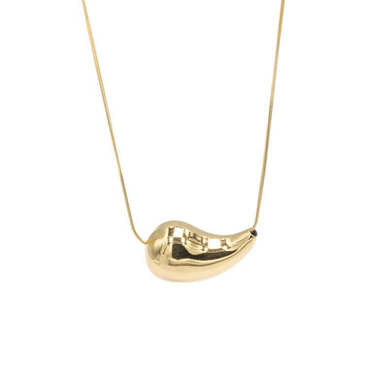 Pear drop necklace cheap
