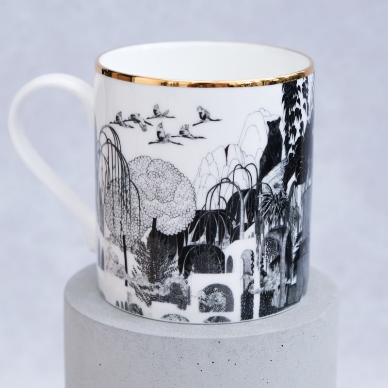 Thumbnail of Cats Dream Fine Bone China Mug image