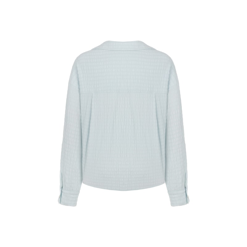 Thumbnail of Textured Blouse With Front Knot image